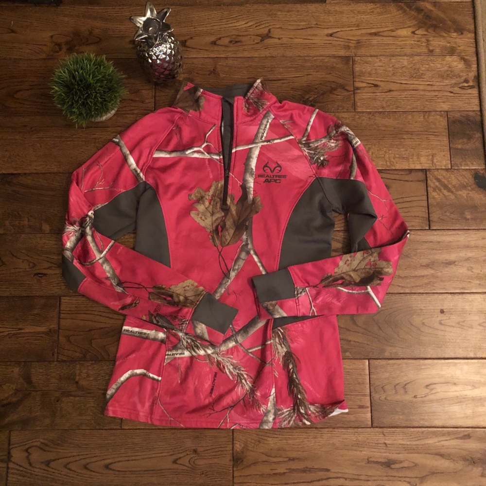 Real Tree pink camo jacket